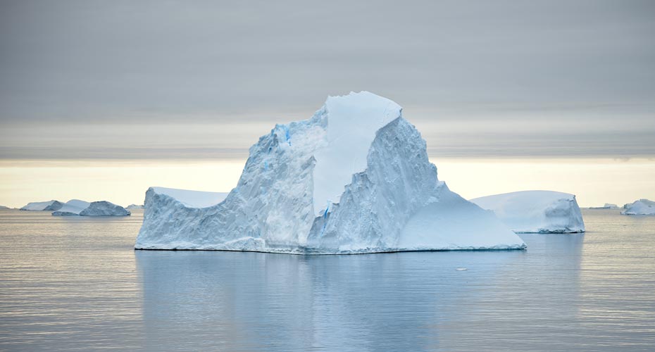 An iceberg